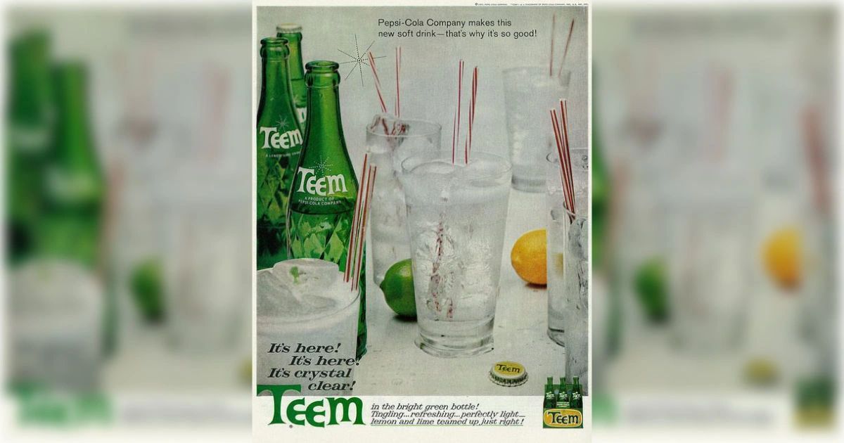 The Rise and Fall of Teem Soda: Pepsi's Lemony Experiment